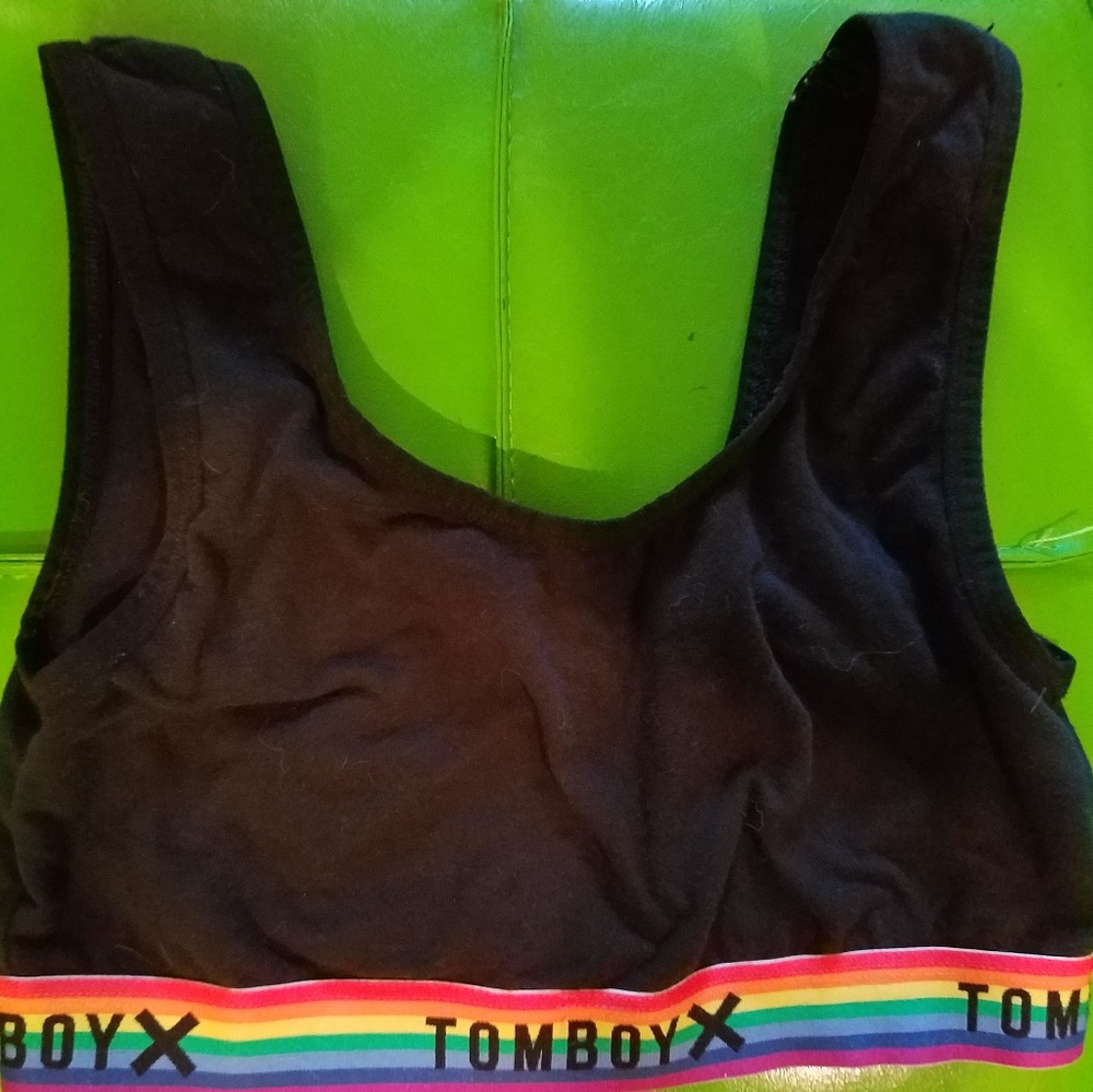 Practically New Rainbow Tomboy X bra